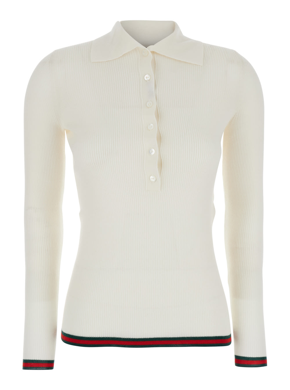 Web Knit Polo Shirt