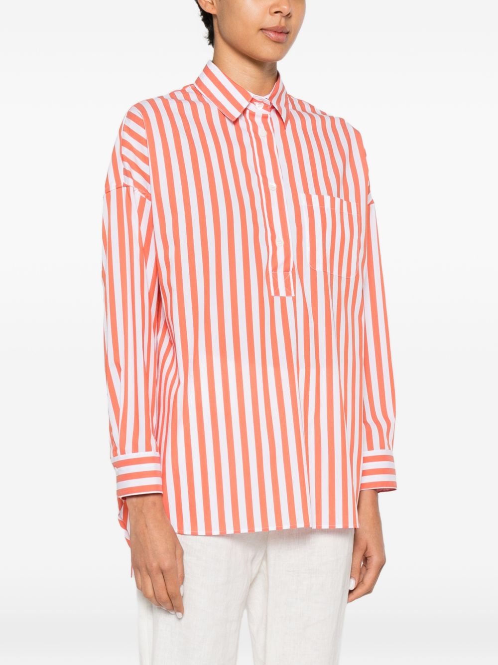 Chemise rayée en coton mélangé Archivio