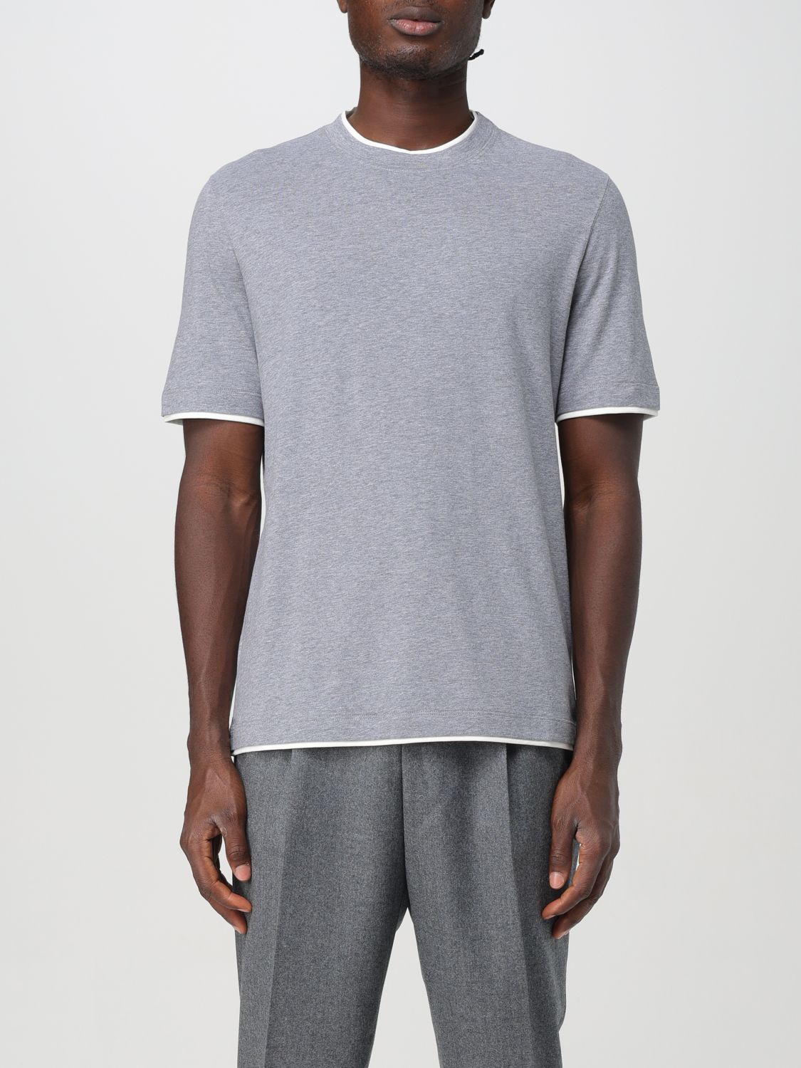 T-Shirt Men color Grey 1
