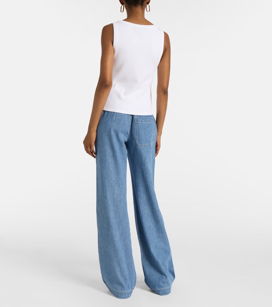 Abbott cotton-blend tank top