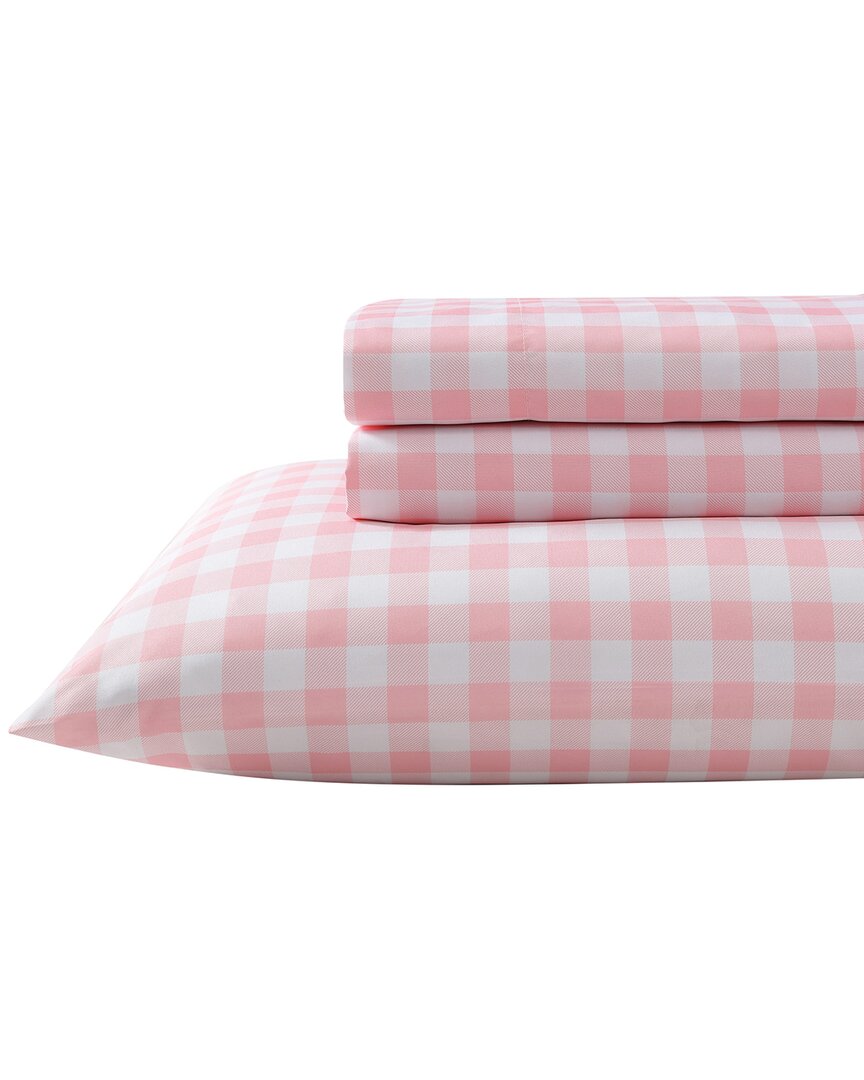 Kids Poppy Plaid Ultra Soft Sheet Set