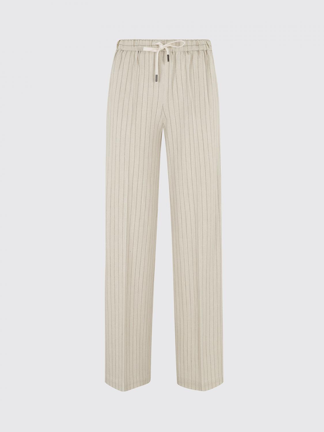 Pants Woman color Ivory