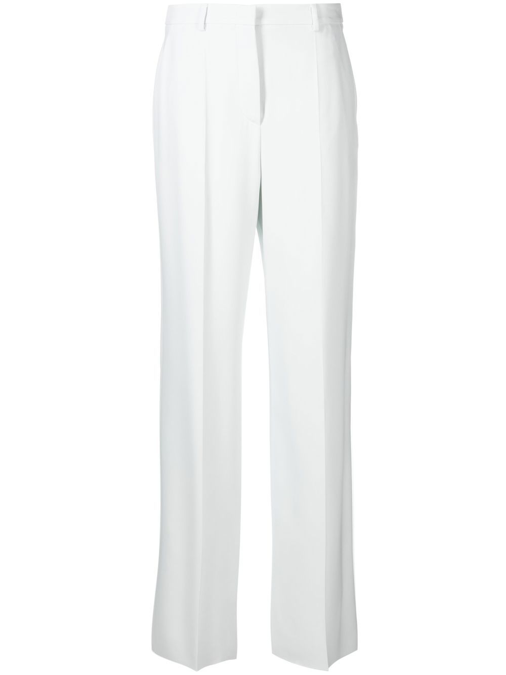 High-waisted wide-leg trousers - Grey