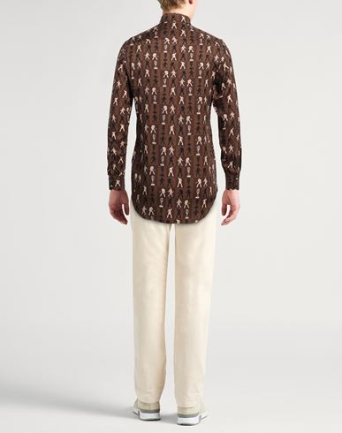 Man Shirt Brown