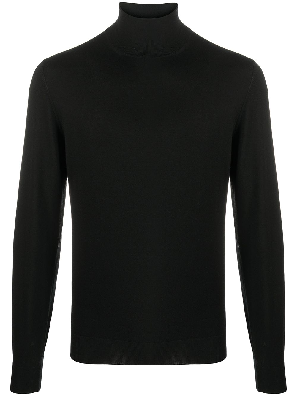 Long sleeve ribbed jumper - Black