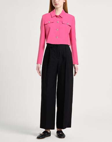 Woman Jacket Fuchsia Size 12 Polyester, Elastane