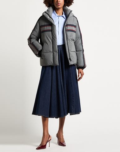 Woman Puffer Grey Size S Polyamide