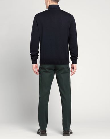 Man Turtleneck Midnight blue Size 42 Merino Wool
