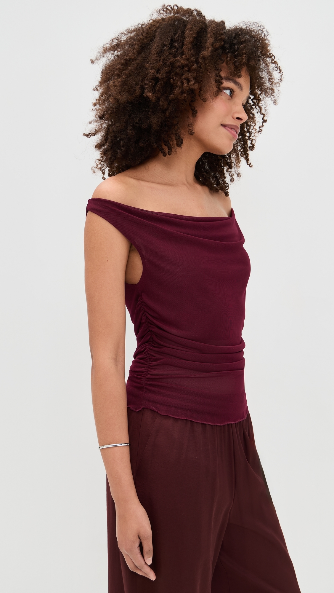 Amalie Top Burgundy