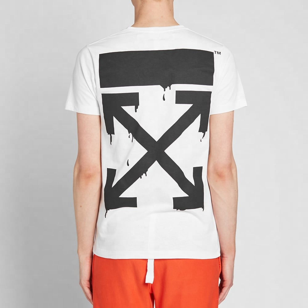 Men's x The Simpsons/ The Simpsons Crossover Printing Short Sleeve Ordinary Version White T-Shirt