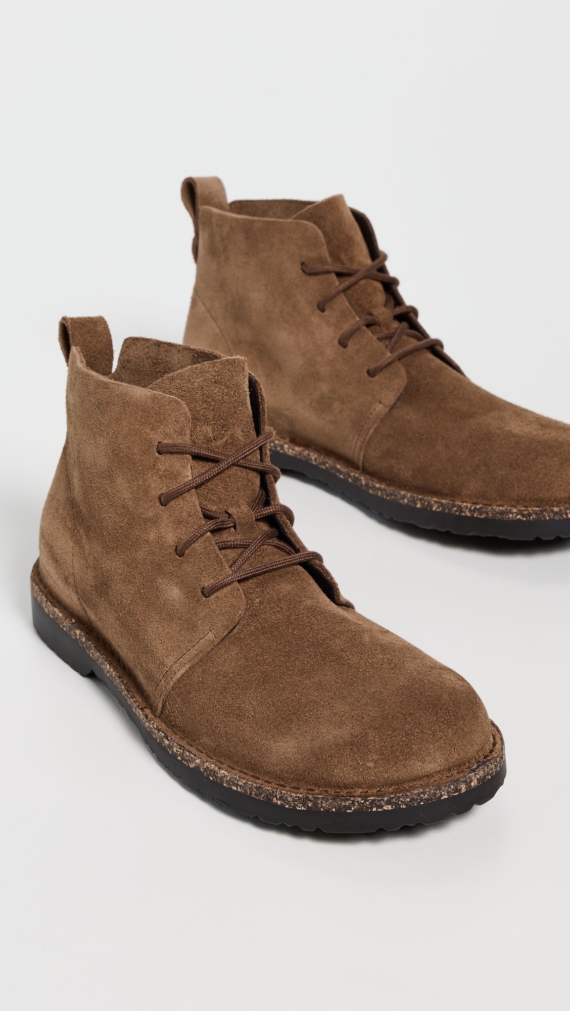 Uppsala Mid Lace Up Dark Tea