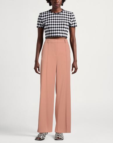 Woman Pants Antique rose Size 4 Polyester, Elastane