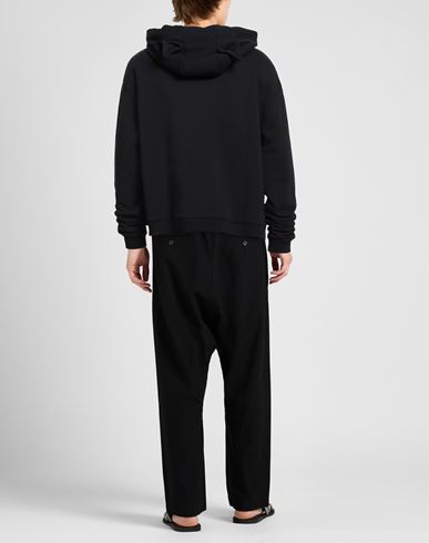 Man Sweatshirt Black Size L Cotton