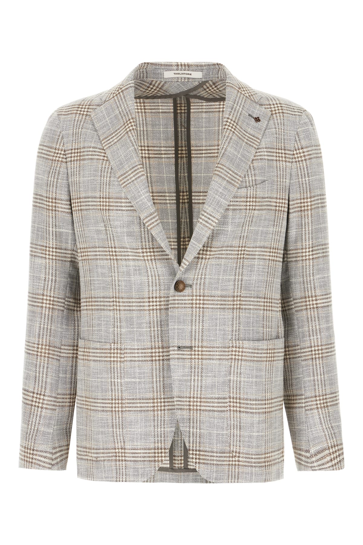 Embroidered Wool Blend Jacket