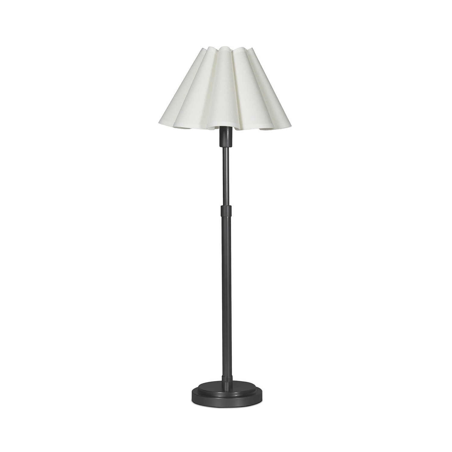 Blackened Brass Buffet Lamp from the Polly Collection