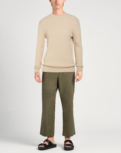 Man Sweater Beige Size M Cotton, Nylon