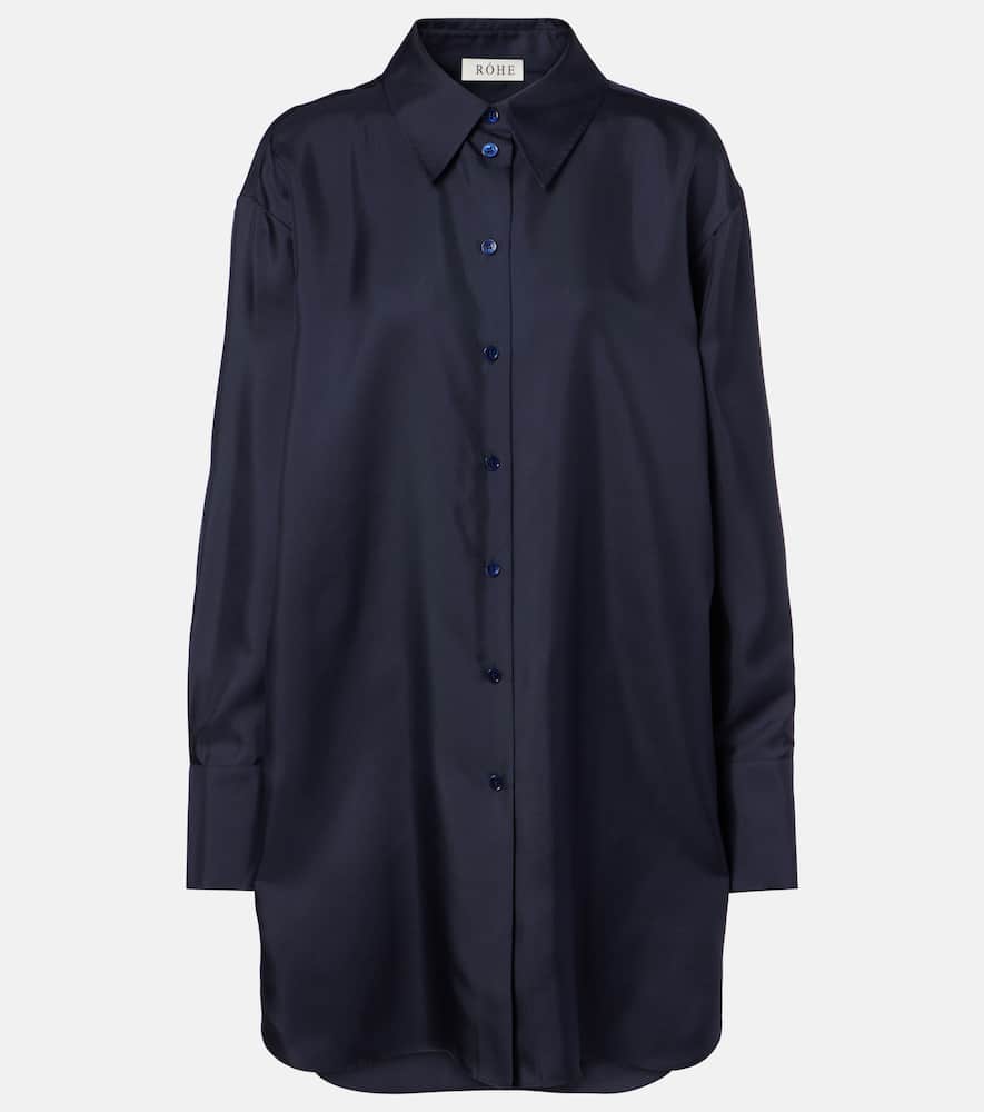 Róhe Oversized silk shirt