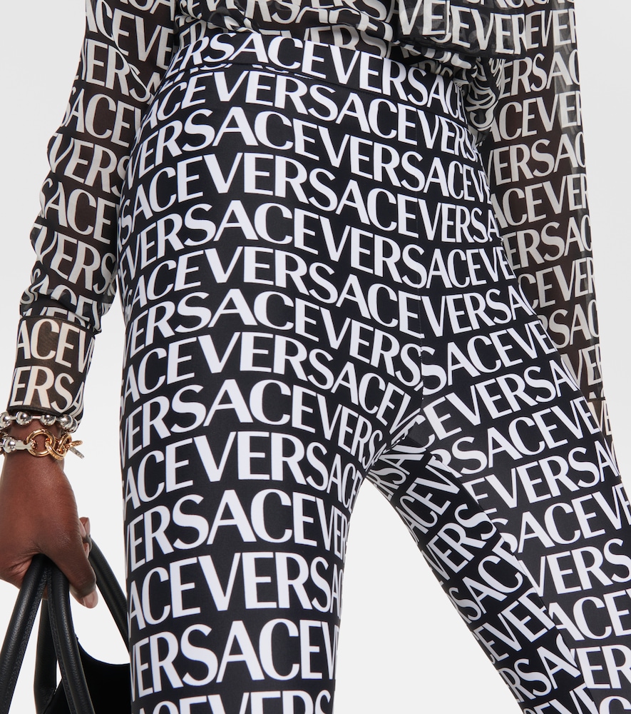 Logo-print leggings