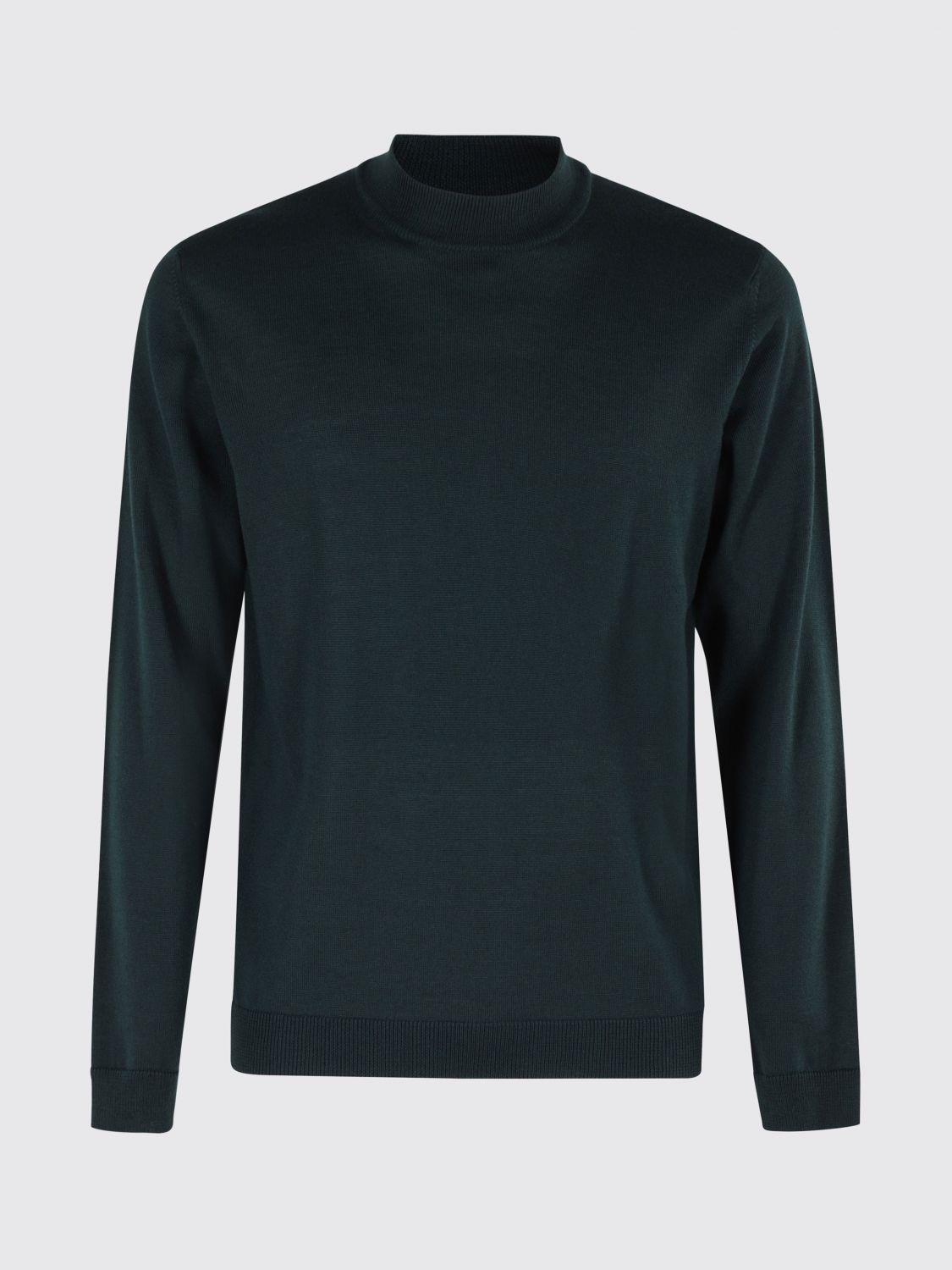 Sweater Men color Bottle Green