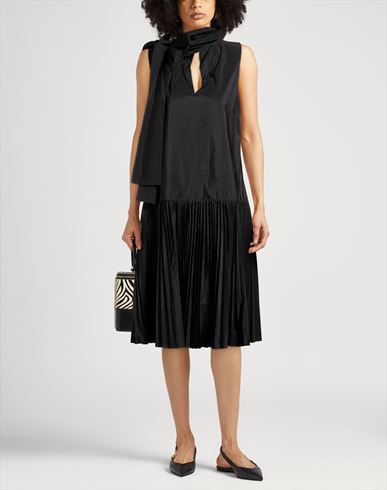 P. a.r. o.s. h. Woman Midi dress Black Size M Polyester