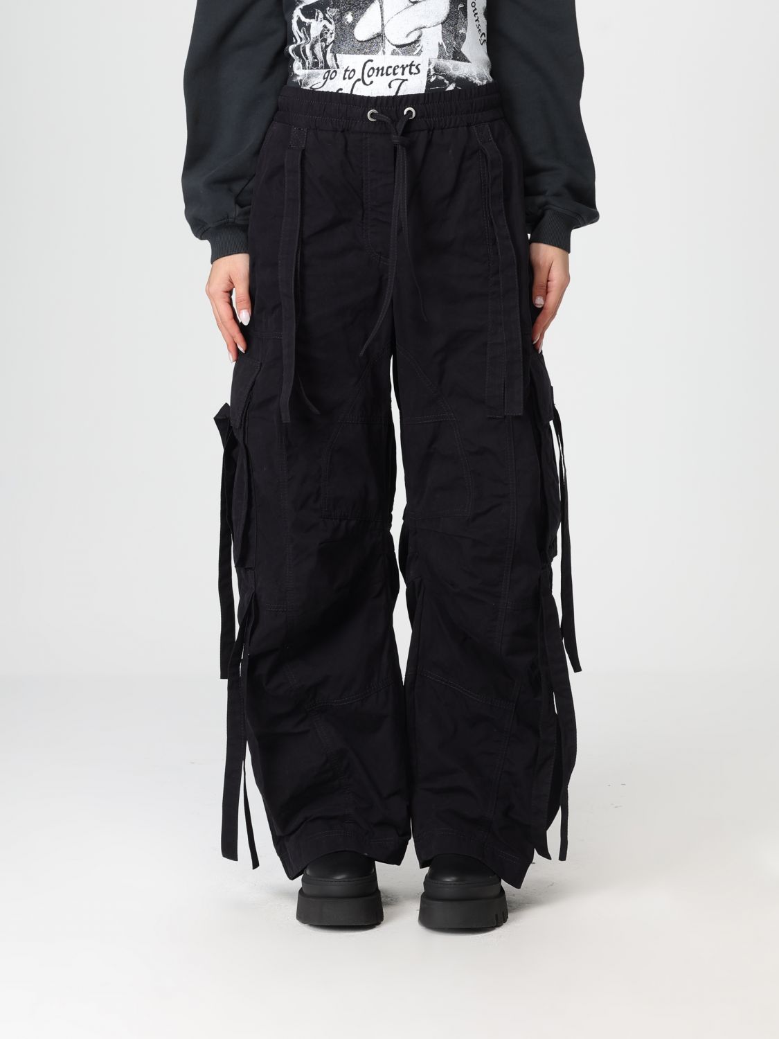 Pants Woman color Black
