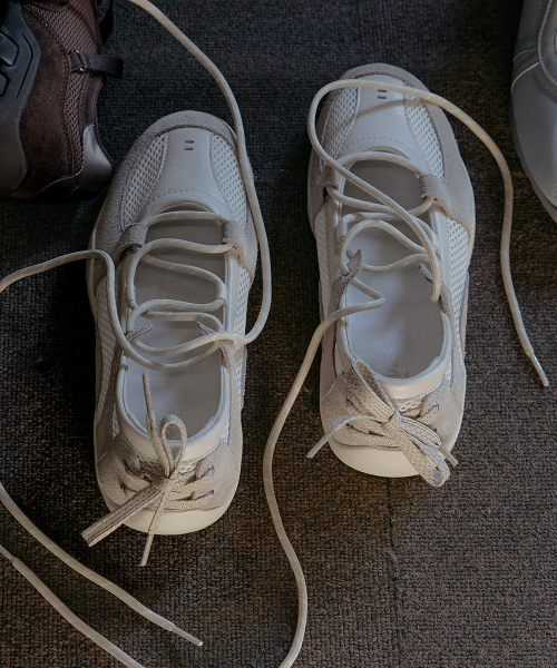 NICOLE WEAVING LACEUP SNEAKERS V2
