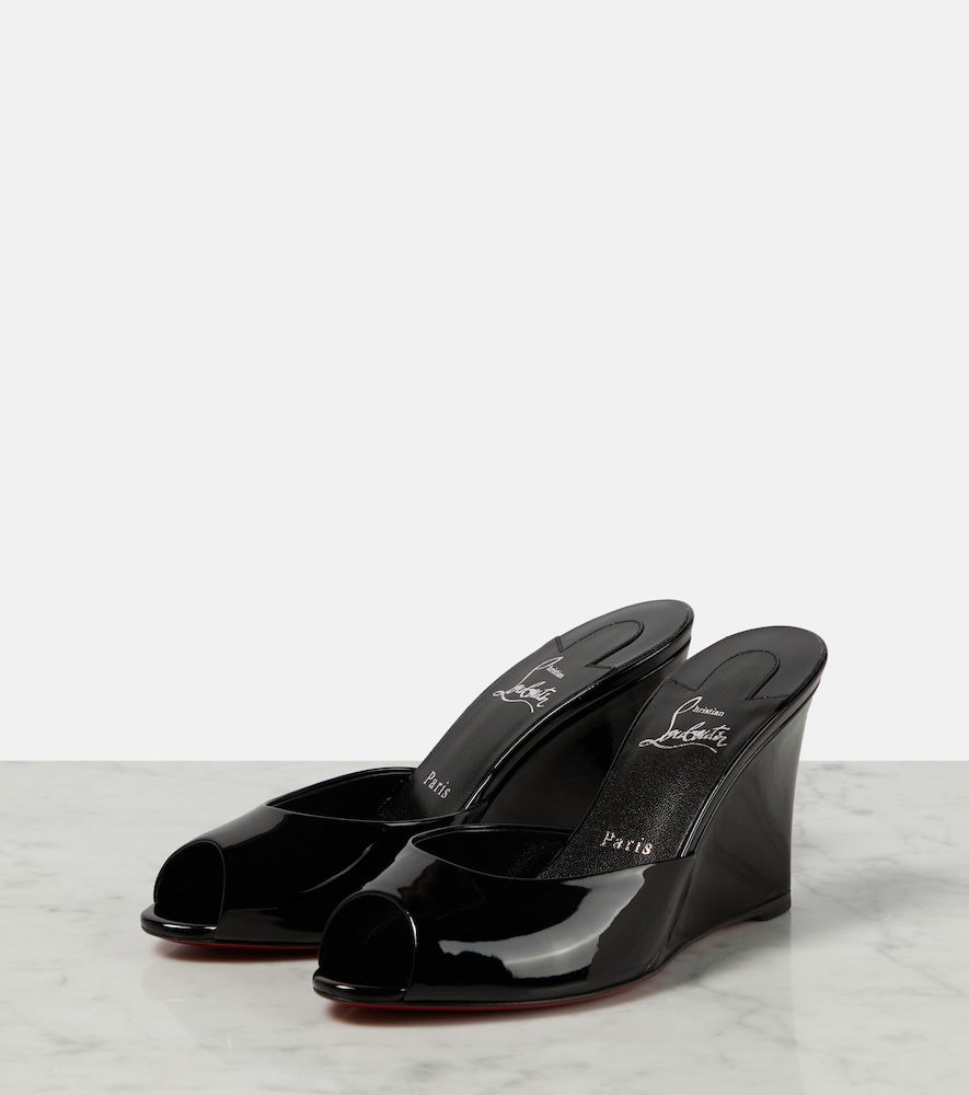 Christian Louboutin Me Dolly Zeppa patent leather sandals