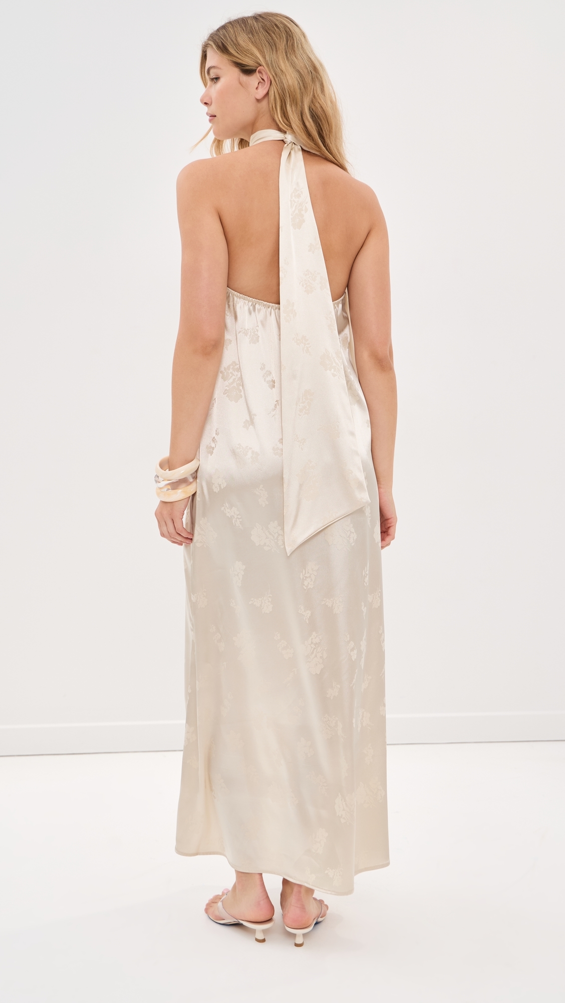 Dune Maxi Dress Cream Floral