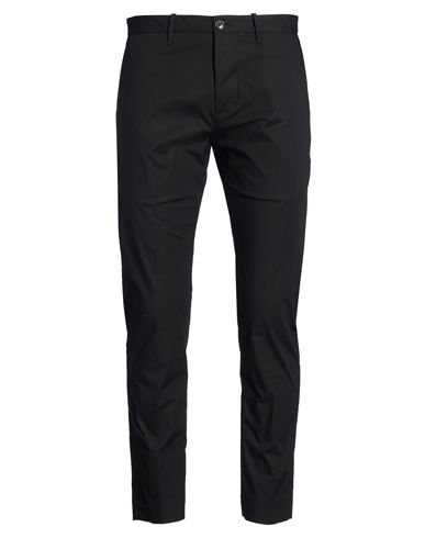 Man Pants Black Size 32 Cotton, Elastane