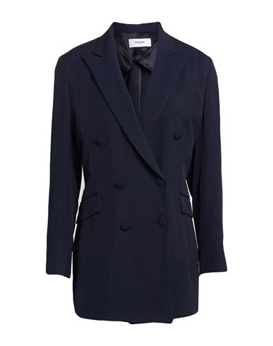 Woman Blazer Midnight blue Size 10 Viscose