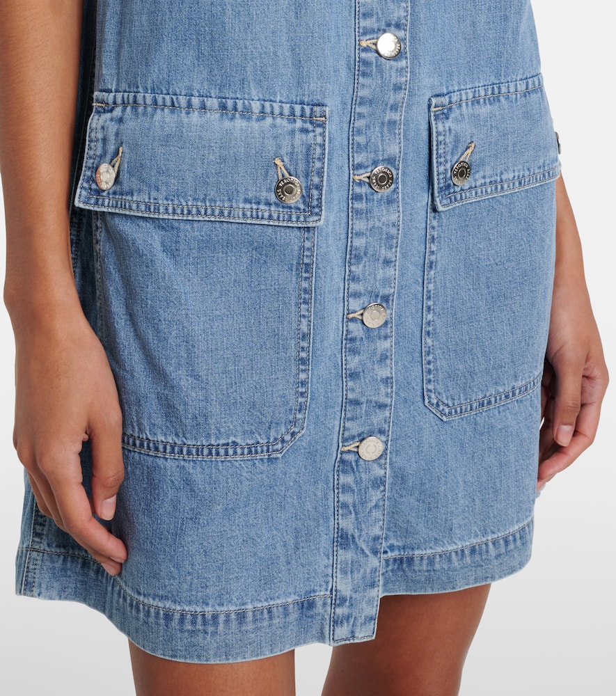 Warren denim shirt dress