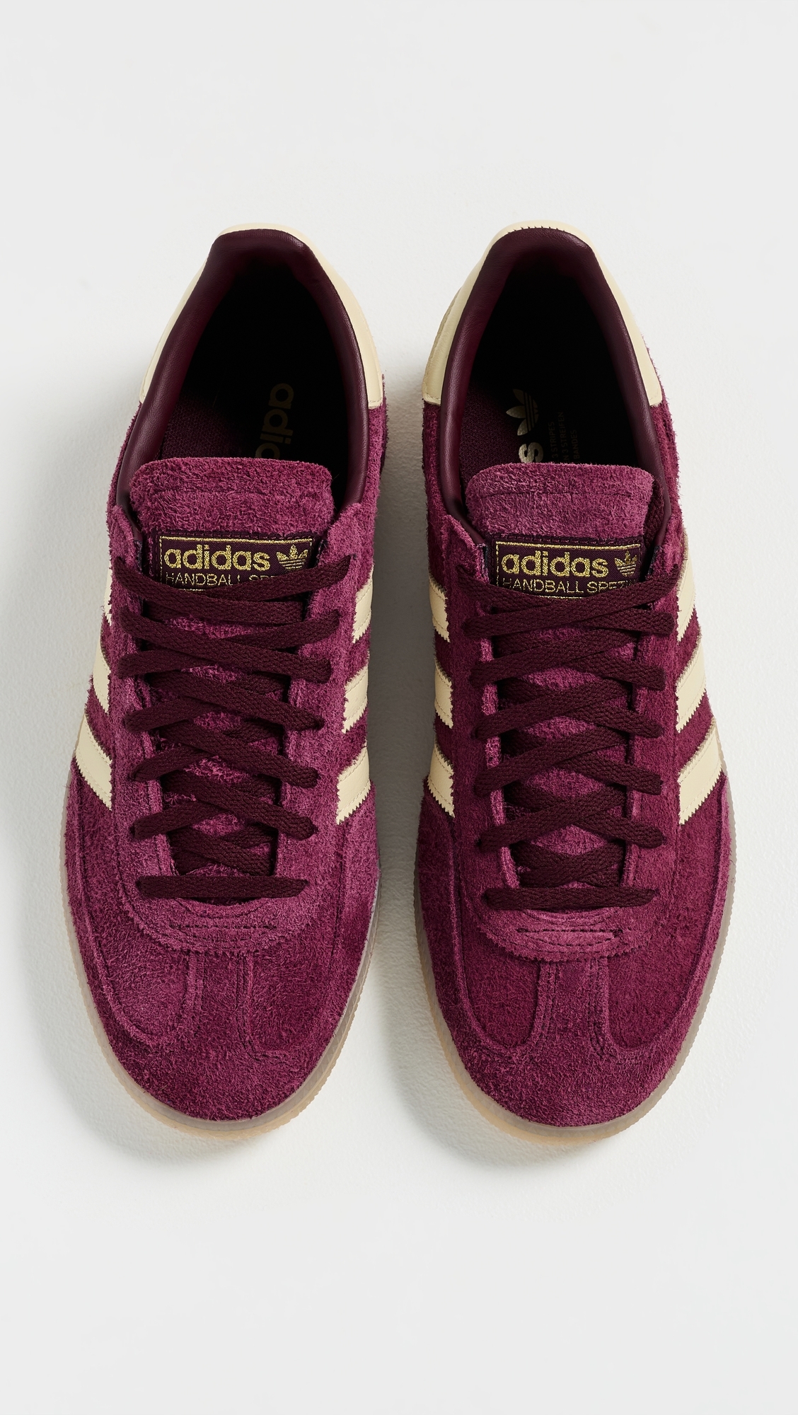 Handball Spezial Sneakers Maroon/Warm Vanilla/Gold Met
