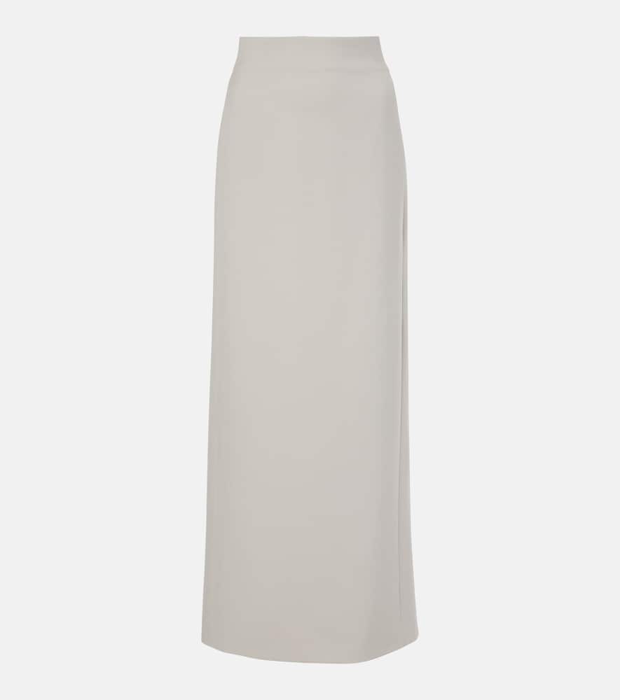 Wardrobe. NYC Column virgin wool maxi skirt