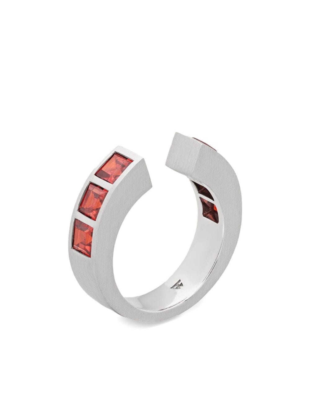 Arch Square ring - Silver