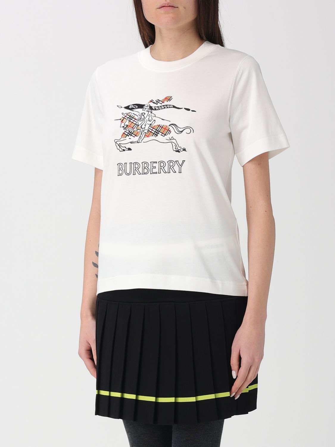 Cotton T-Shirt With Ekd