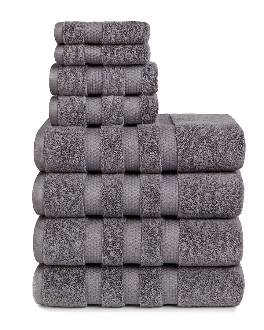 Vivendi Infinity Zero Twist 8pc Towel Set