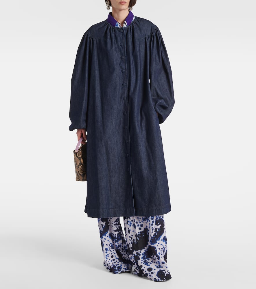 Denim coat