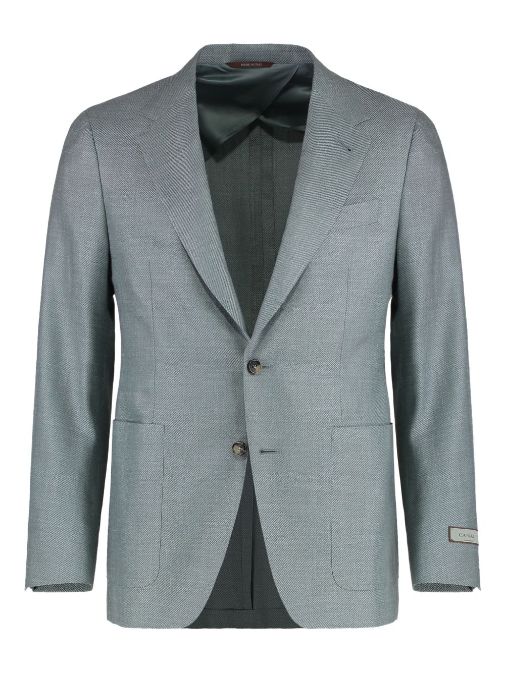 Single-breasted blazer - Blue