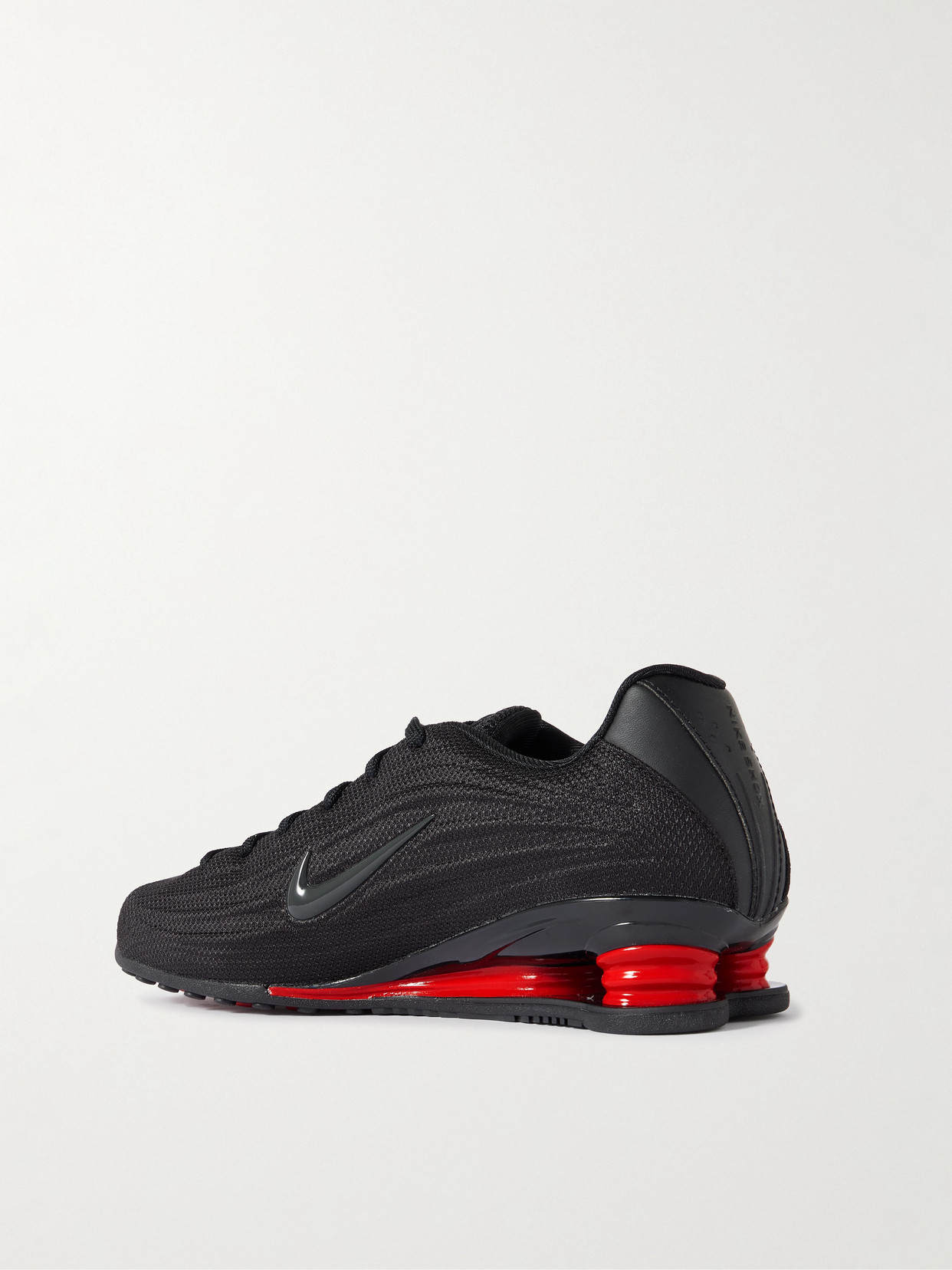 Shox Z Leather Sneakers - Black