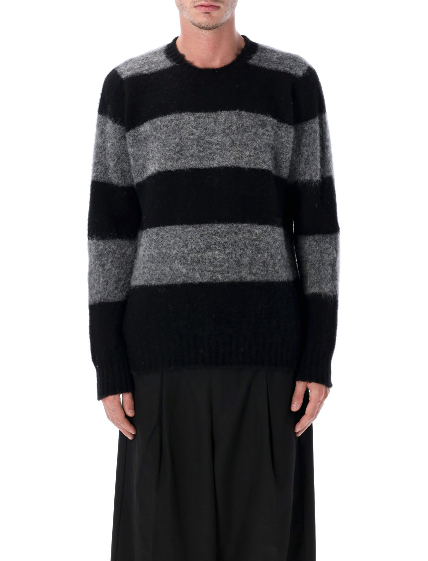 Black Striped Sweater
