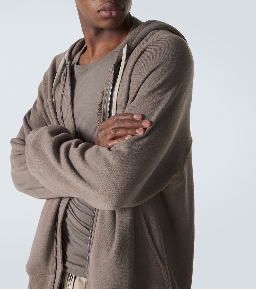 Cotton jersey hoodie