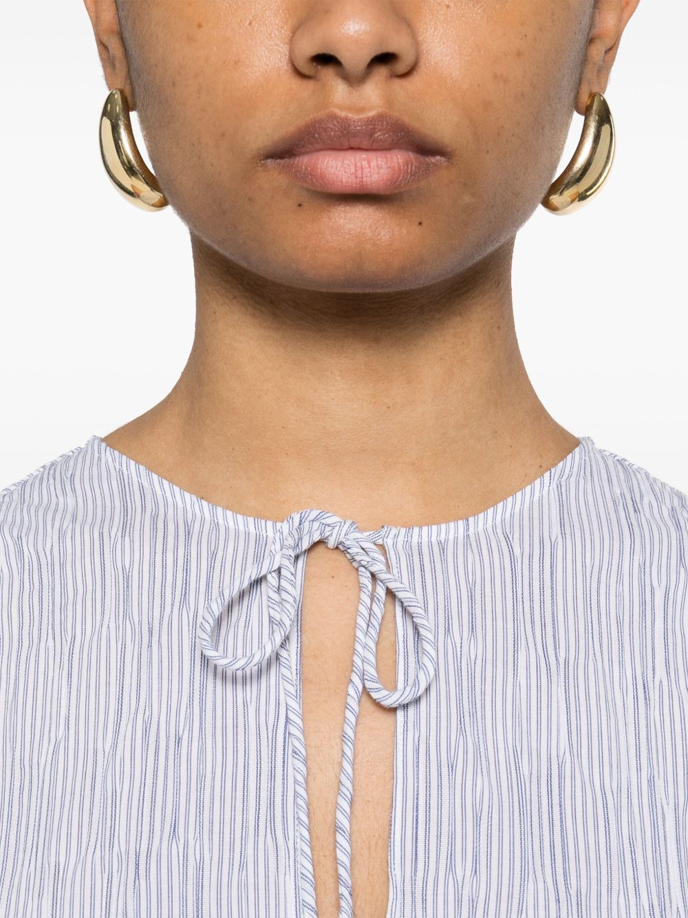 Loewe Paula 's Ibiza Cotton Blend Midi Kleid