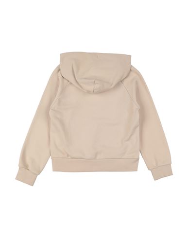 Kid Girl Sweatshirt Beige Size 10 Cotton, Polyester