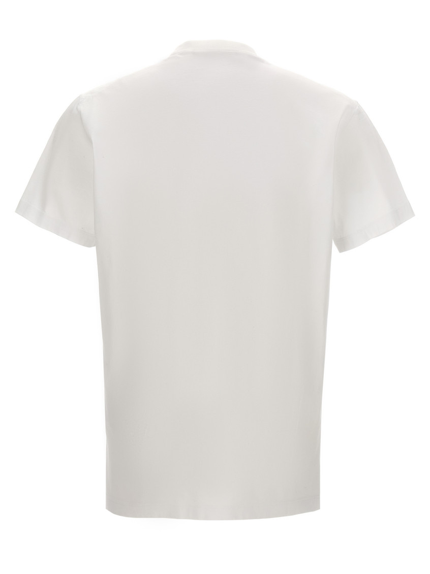 -Rocco T Shirt Bianco-Uomo