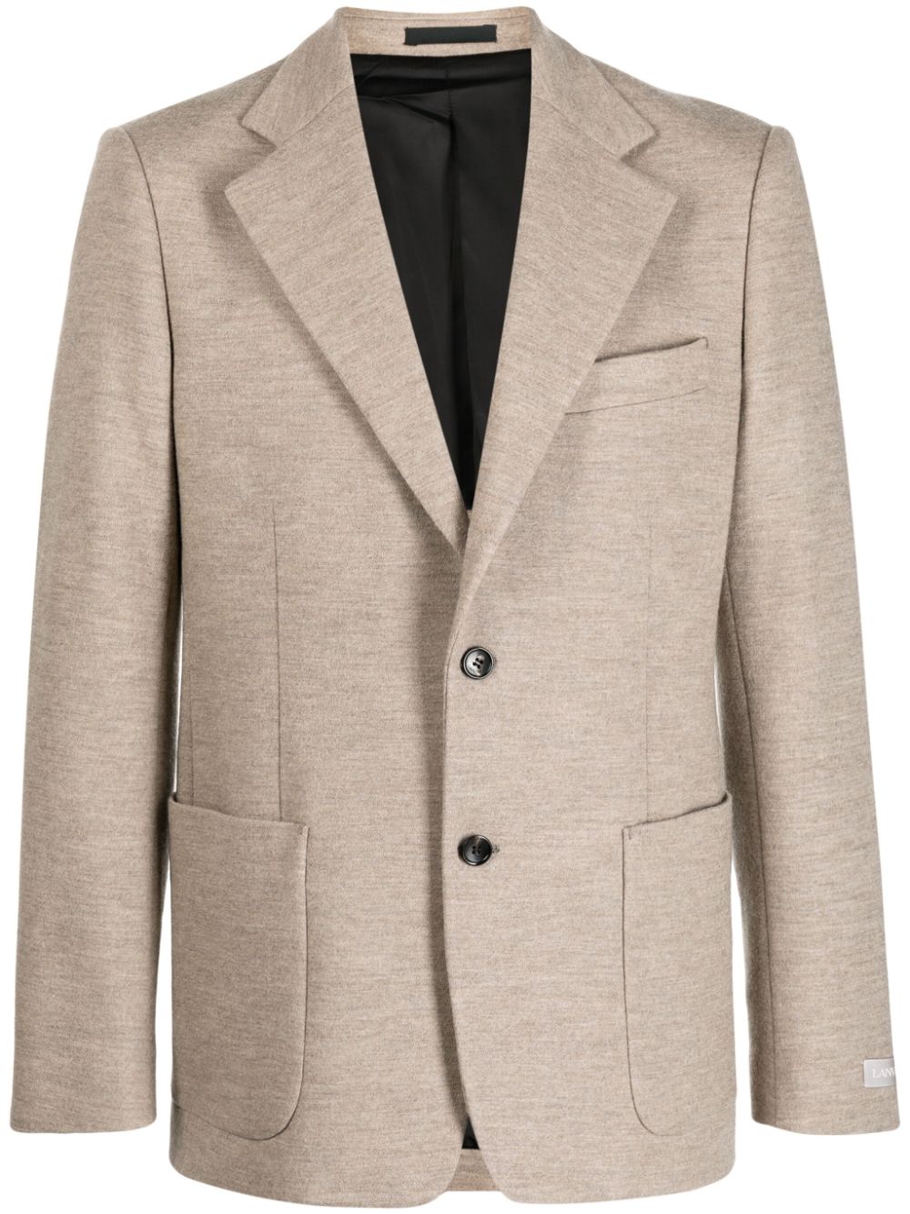 Virgin-wool blazer - Brown