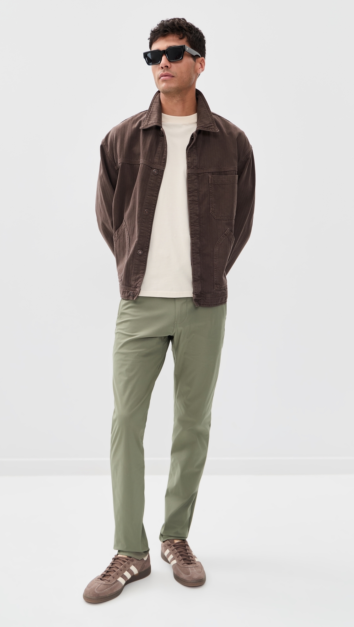 Slim Commuter Pants Smokey Olive