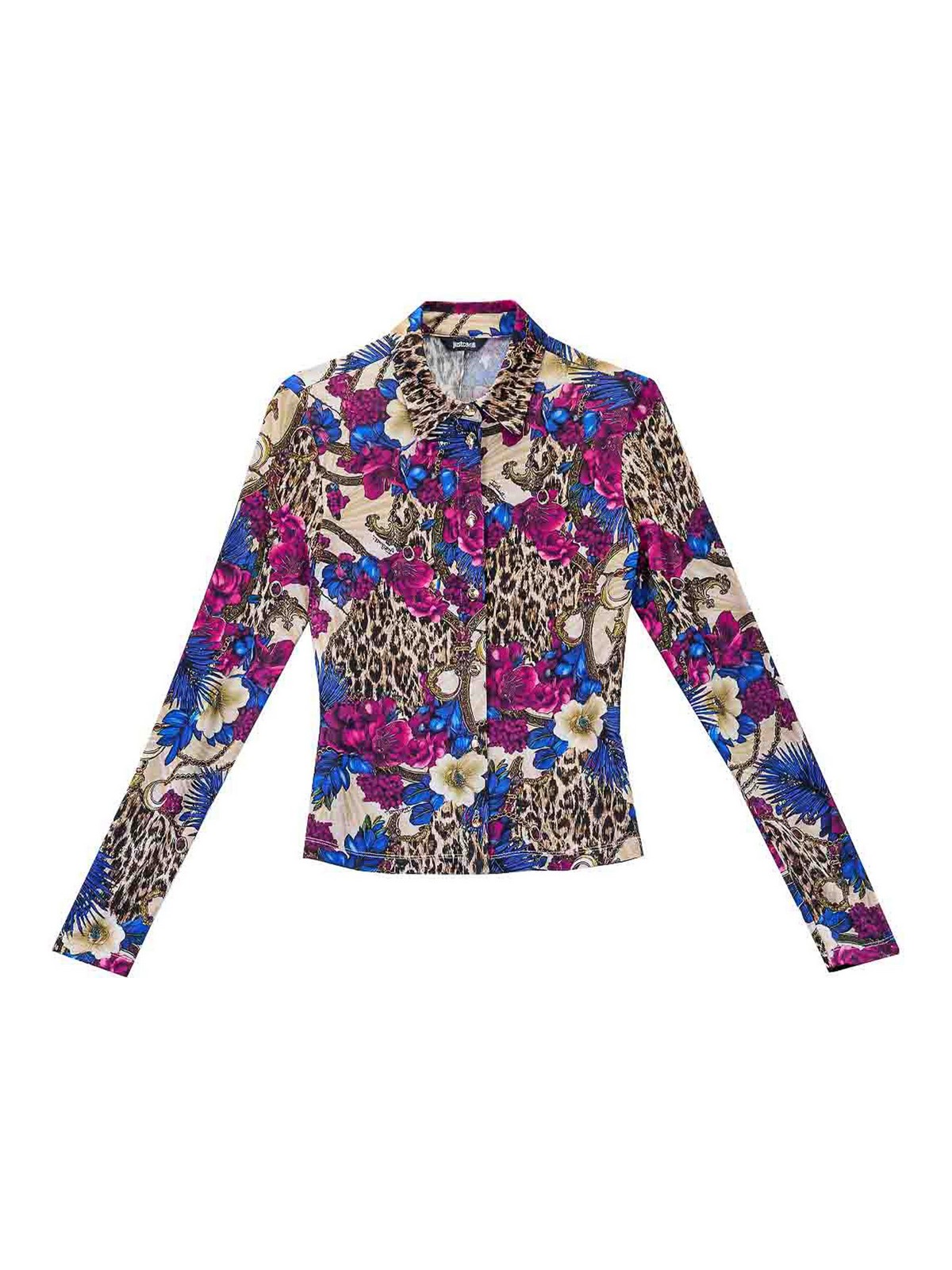 Flowers Leopard shirt