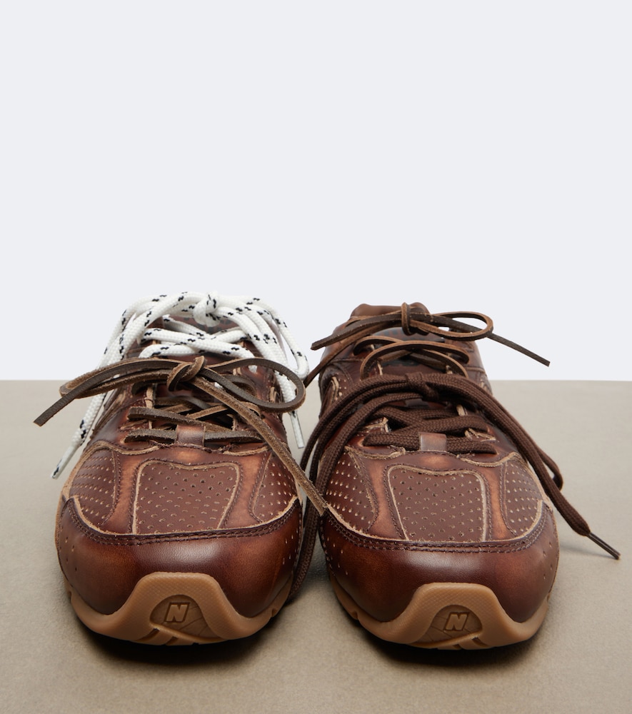 X New Balance 530 SL leather sneakers