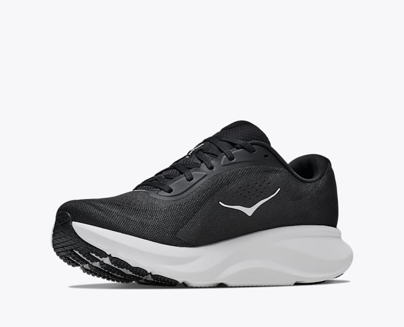 HOKA Women's Rincon 5 Shoes in Black/White