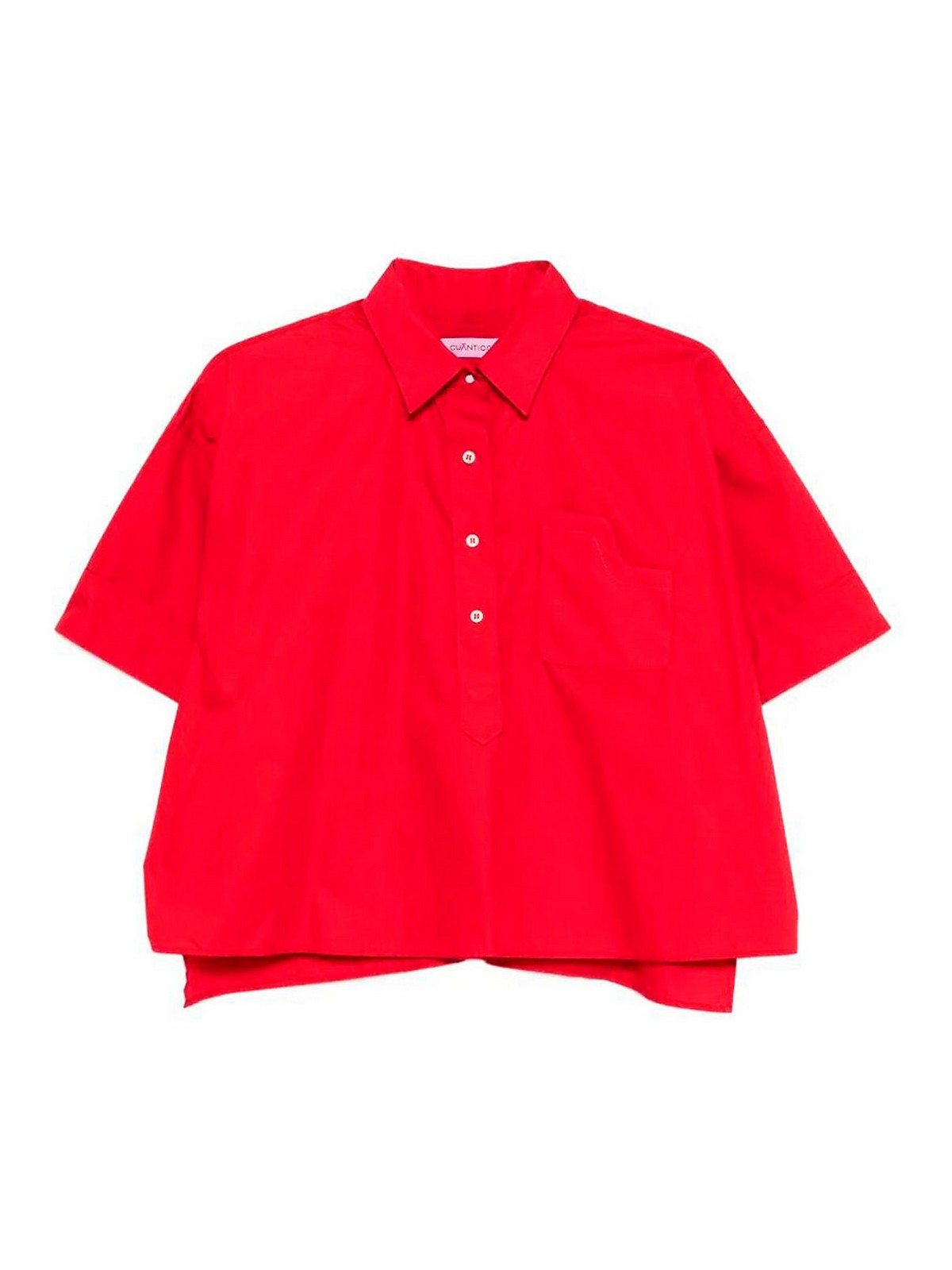 Shirt With Polo Neck